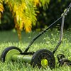 Sun Joe Manual Reel Mower | 14-Inch | Quad Wheel | 9-Position MJ503M